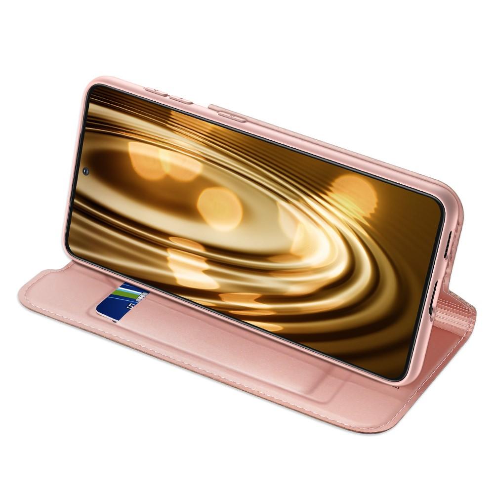 Étui portefeuille Skin Pro Series Samsung Galaxy S21 Rose Gold