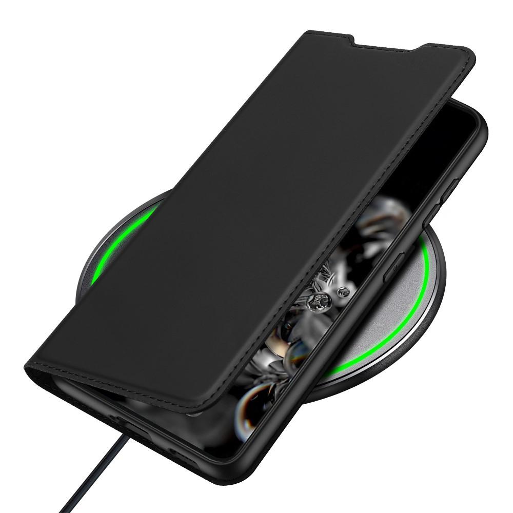 Étui portefeuille Skin Pro Series Samsung Galaxy S21 Ultra, Noir