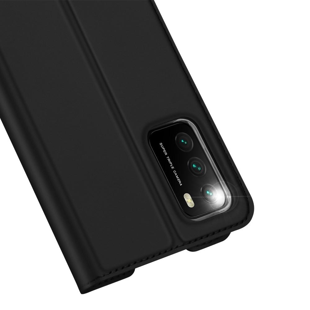 Étui portefeuille Skin Pro Series Xiaomi Poco M3 Black