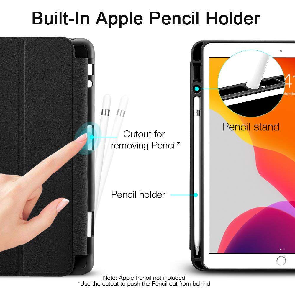 Coque Rebound Pencil iPad 10.2 7th Gen (2019), Black