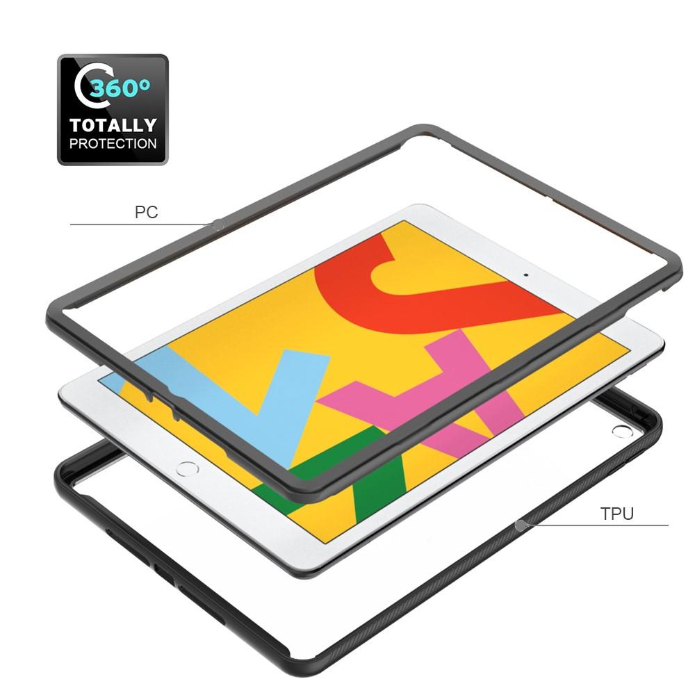 Coque de couverture complète iPad 10.2 7th Gen (2019), noir