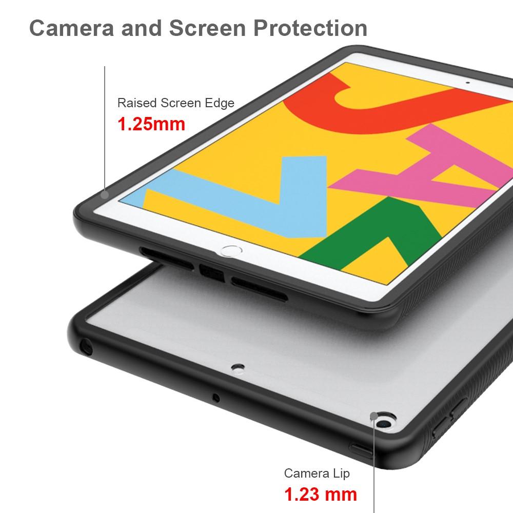 Coque de couverture complète iPad 10.2 7th Gen (2019), noir