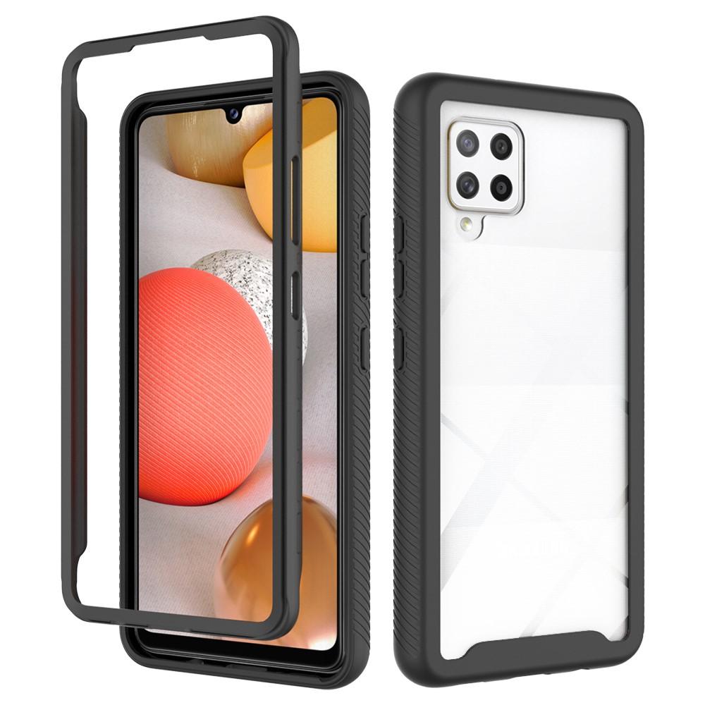 Coque de couverture complète Samsung Galaxy A42, Noir