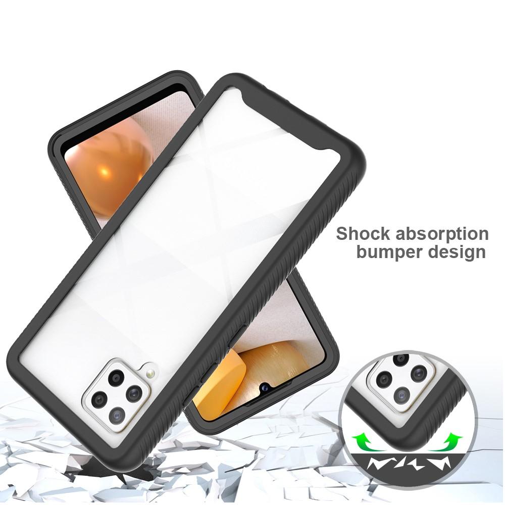 Coque de couverture complète Samsung Galaxy A42, Noir