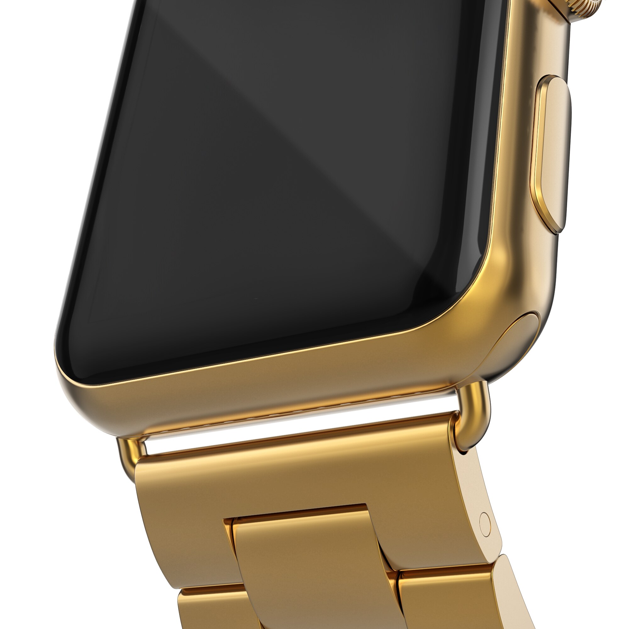 Bracelet en métal Apple Watch 45mm Series 9, or