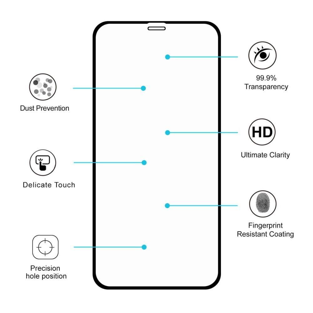 Full Glue Tempered Glass iPhone 11 Pro Max/XS Max Noir