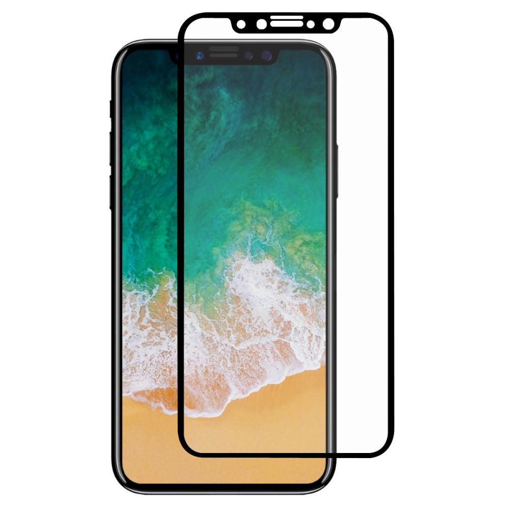 Full Glue Tempered Glass iPhone X/XS Noir