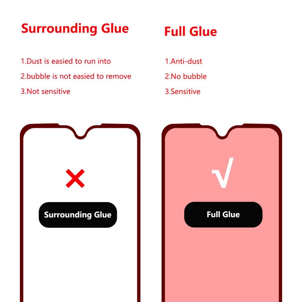 Full Glue Tempered Glass Motorola Moto G7/G7 Plus Noir