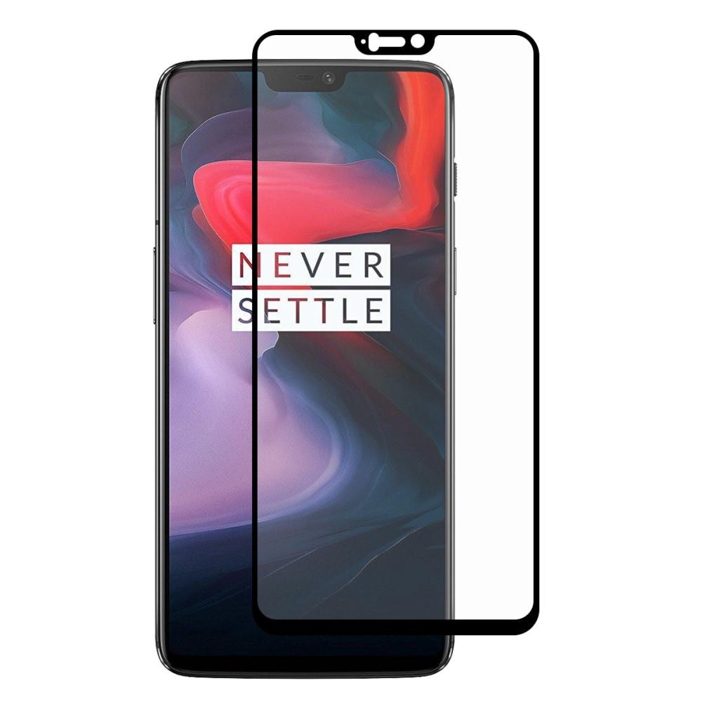 Full Glue Tempered Glass OnePlus 6 Noir