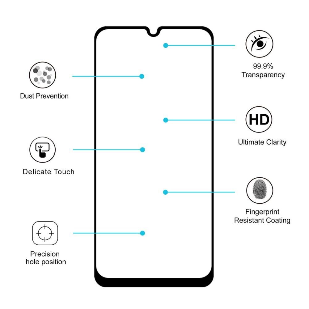 Full Glue Tempered Glass Samsung Galaxy A50 Noir