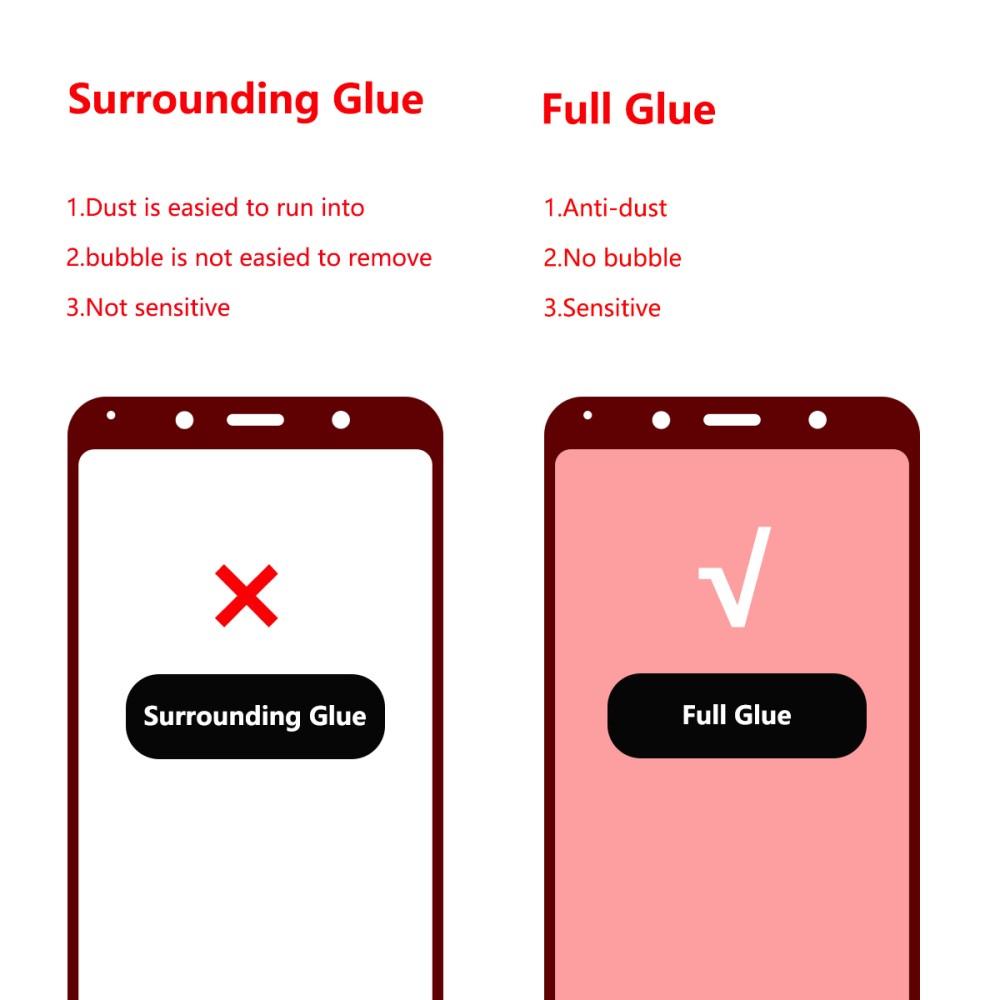 Full Glue Tempered Glass Xiaomi Redmi 7A Noir