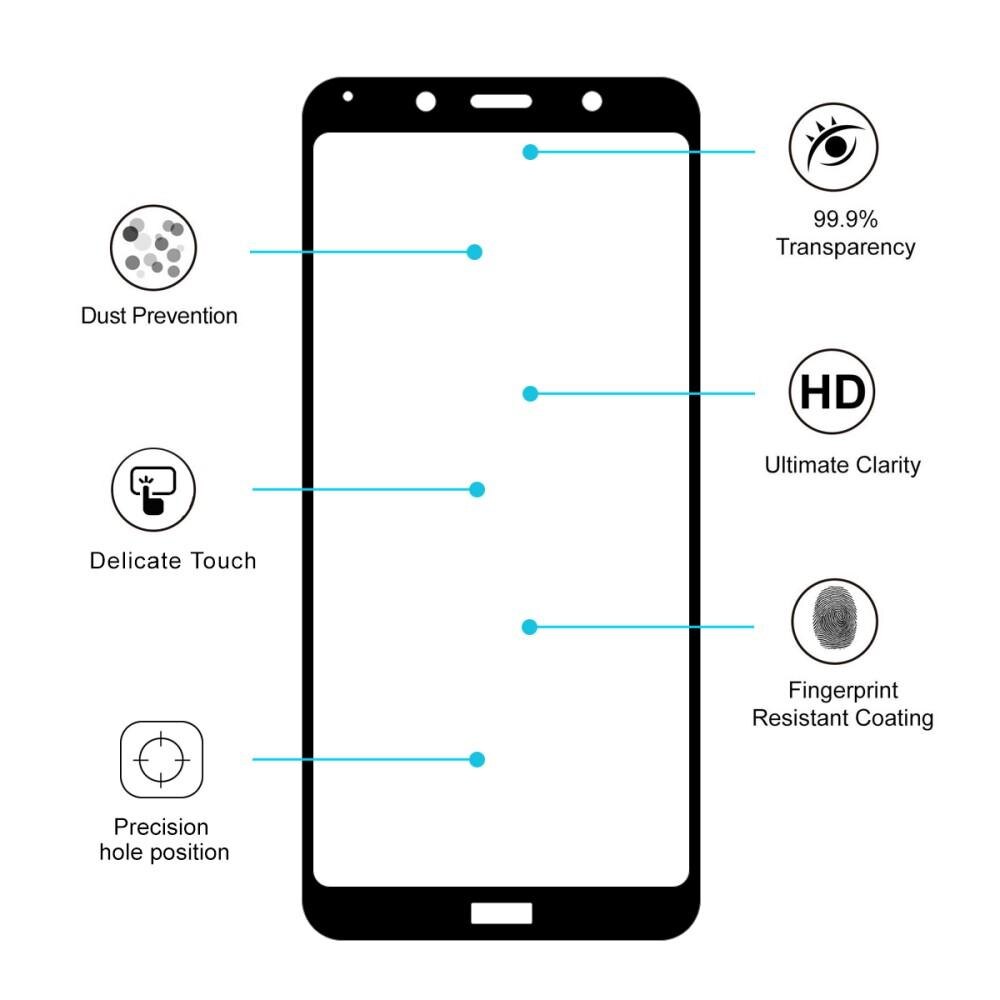 Full Glue Tempered Glass Xiaomi Redmi 7A Noir