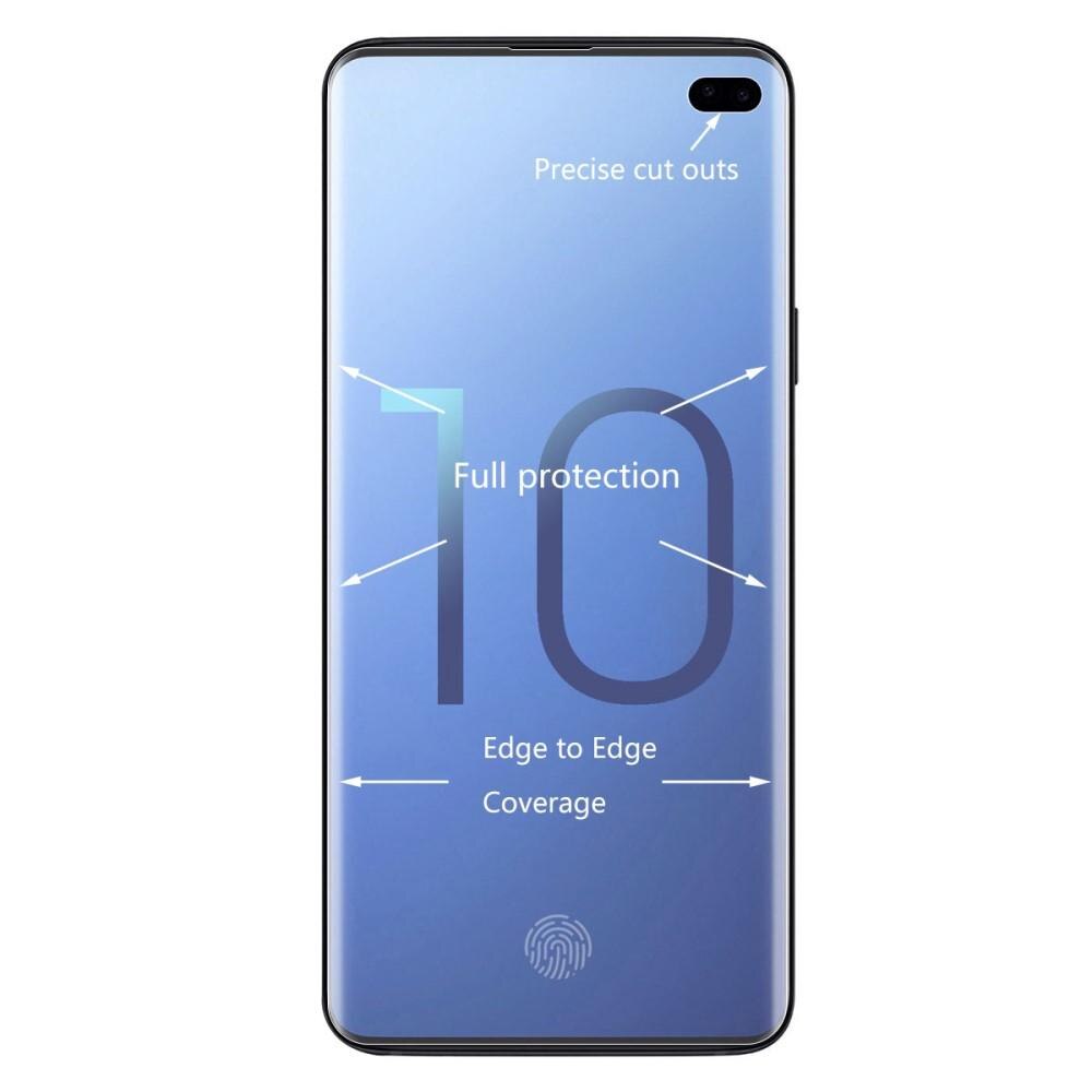 Protecteur d'écran incurve a couverture complète Samsung Galaxy S10 Plus