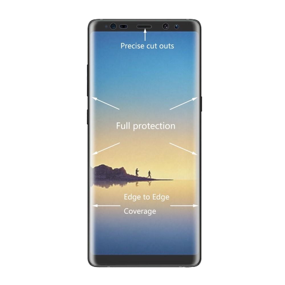 Protecteur d'écran incurve a couverture complète Samsung Galaxy Note 8