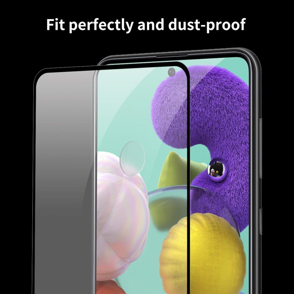 Full Glue Tempered Glass Samsung Galaxy A51 Noir