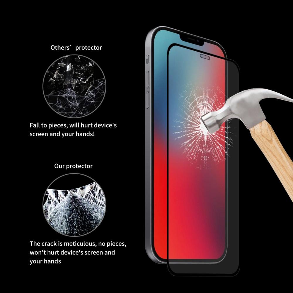 Full Glue Tempered Glass iPhone 12/12 Pro Noir