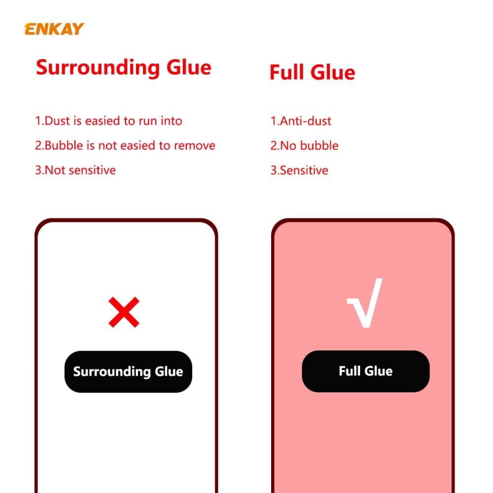 Full Glue Tempered Glass OnePlus Nord Noir