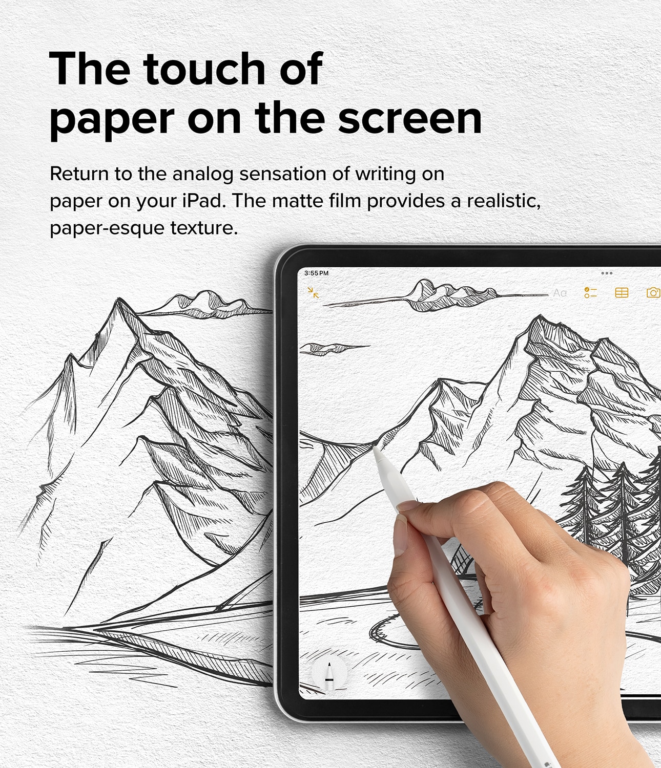 Paper Touch Hard Screen Protector (2 pièces) Apple iPad Air 13 2nd Gen (2025)