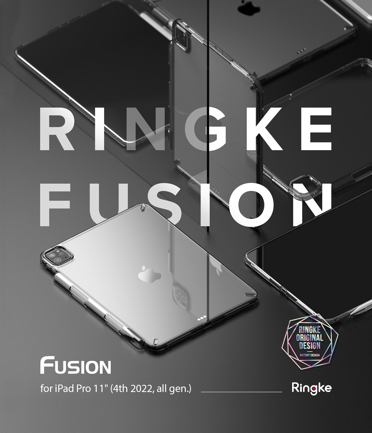 Coque Fusion iPad Pro 11 1st Gen (2018), Clear