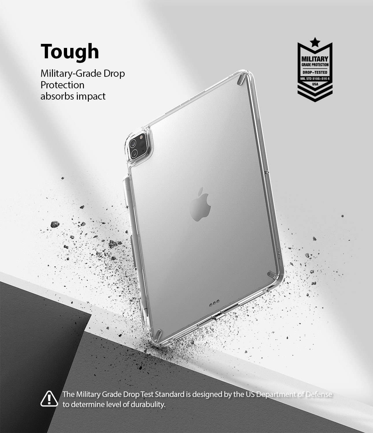 Coque Fusion iPad Pro 11 3rd Gen (2021), Clear