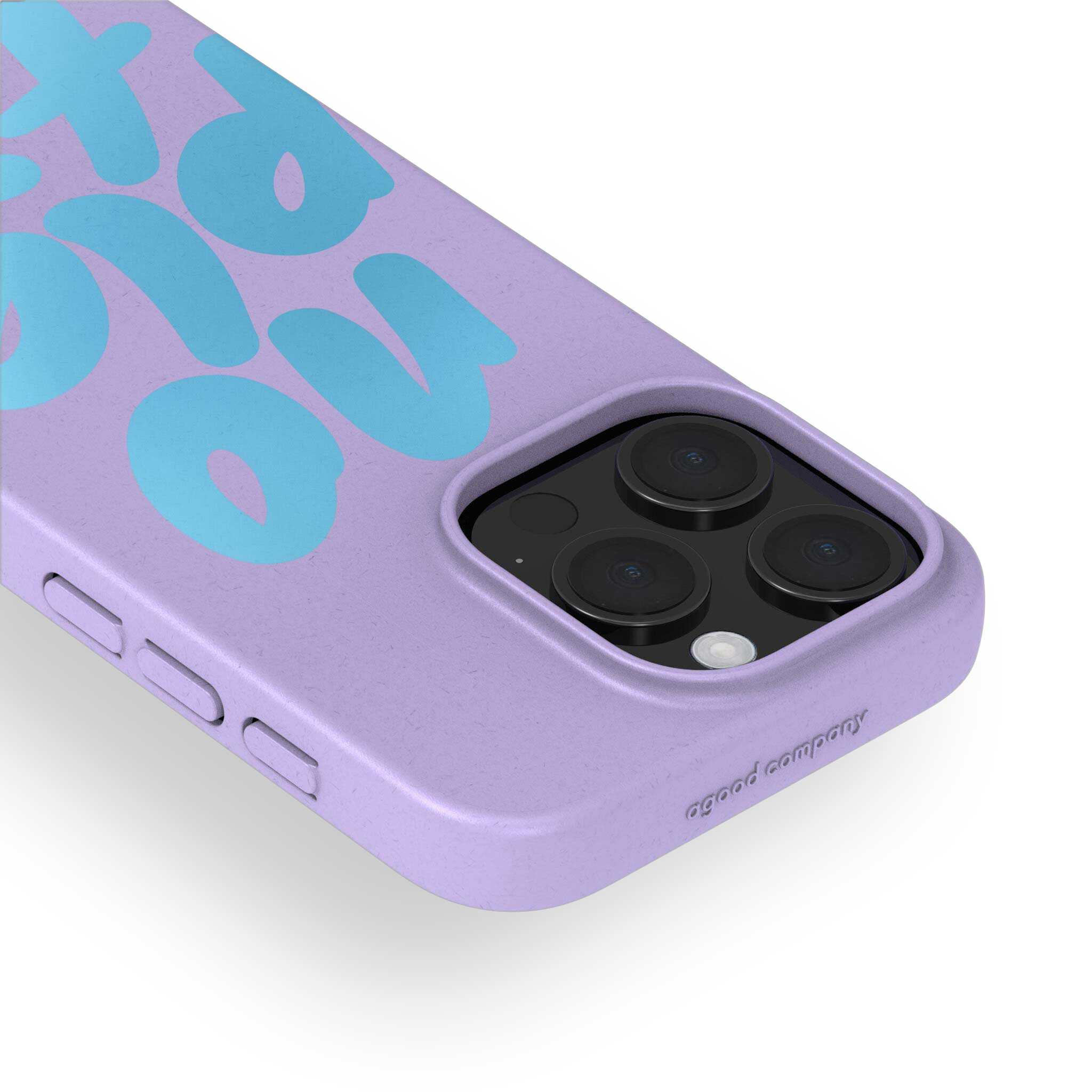 Coque pour iPhone 15 Pro, No Plastic Lilac