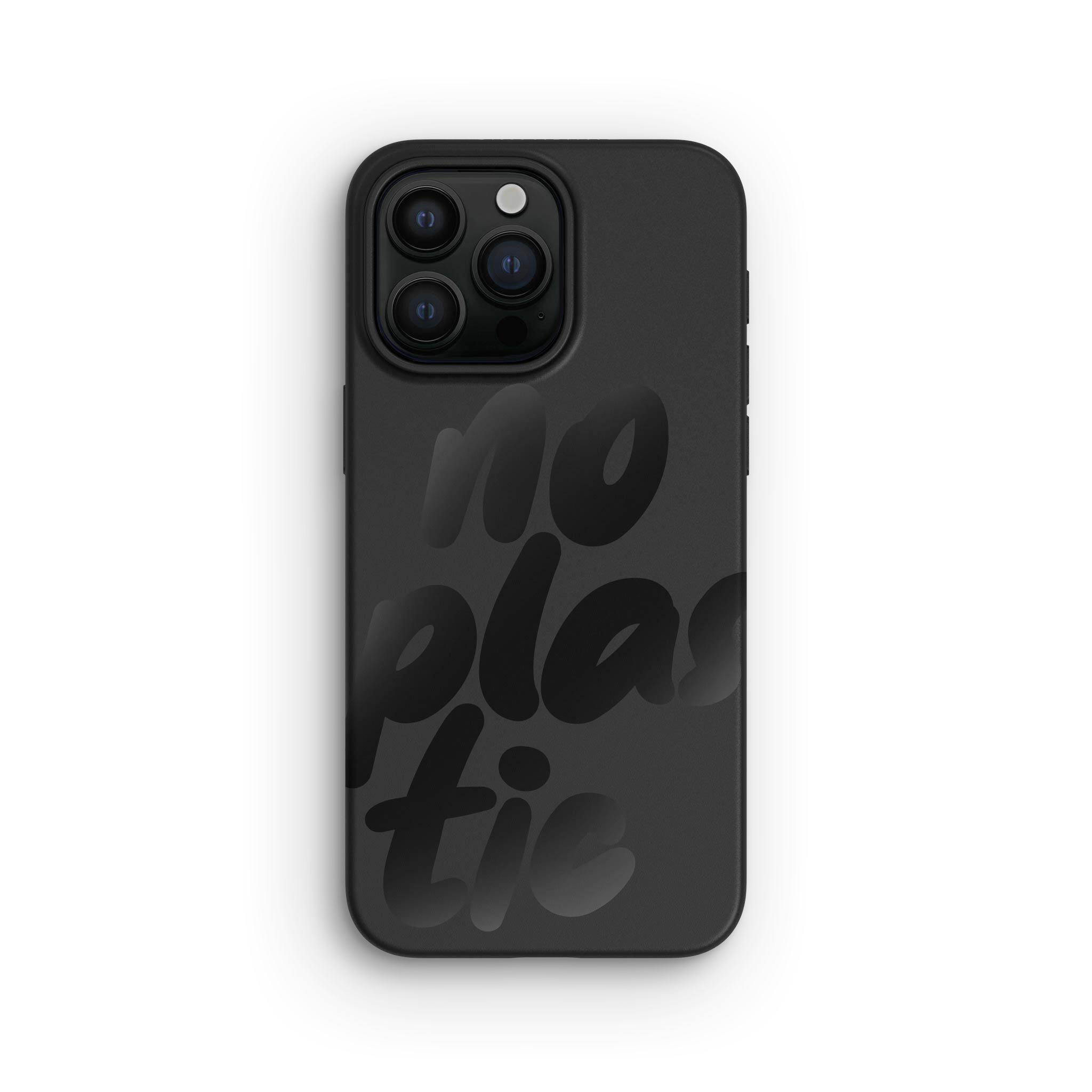 Coque pour iPhone 15 Pro Max, No Plastic Black