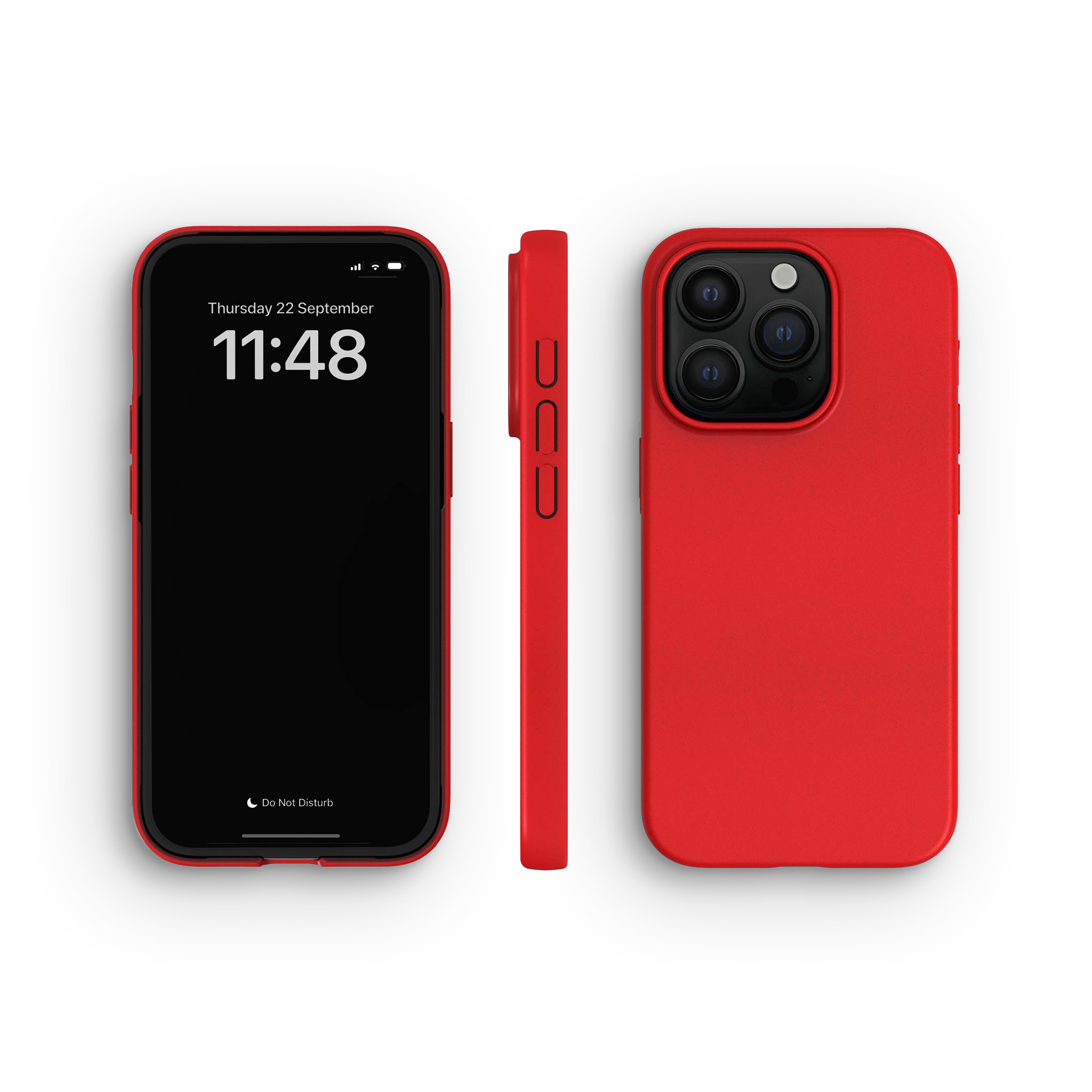 Coque pour iPhone 15 Pro, Red