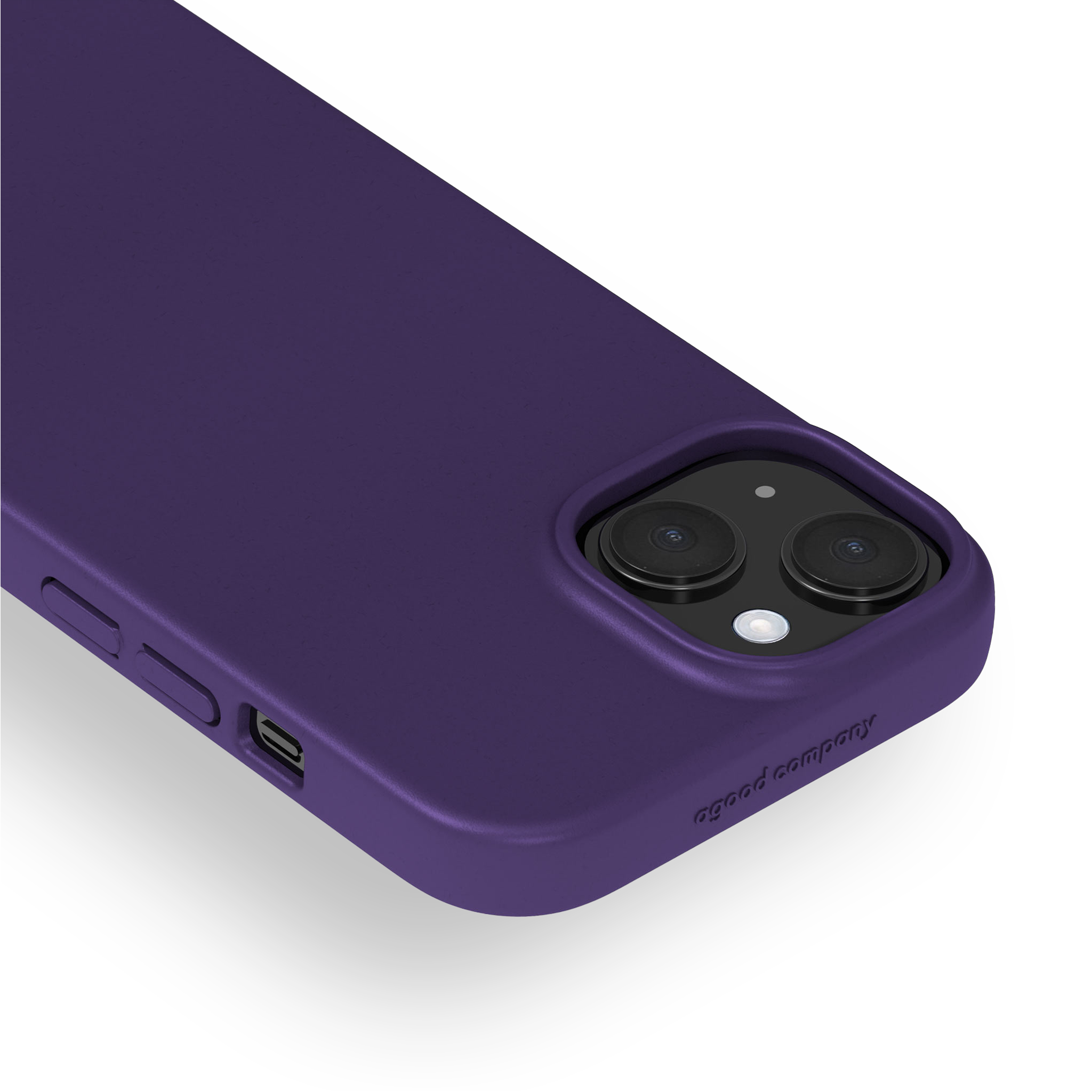 Coque pour iPhone 15, Blackberry Purple