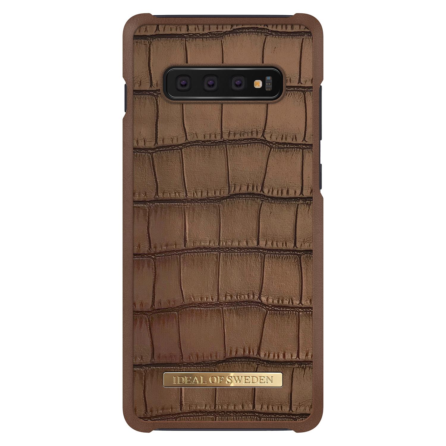 Coque Capri Samsung Galaxy S10 Plus Brown