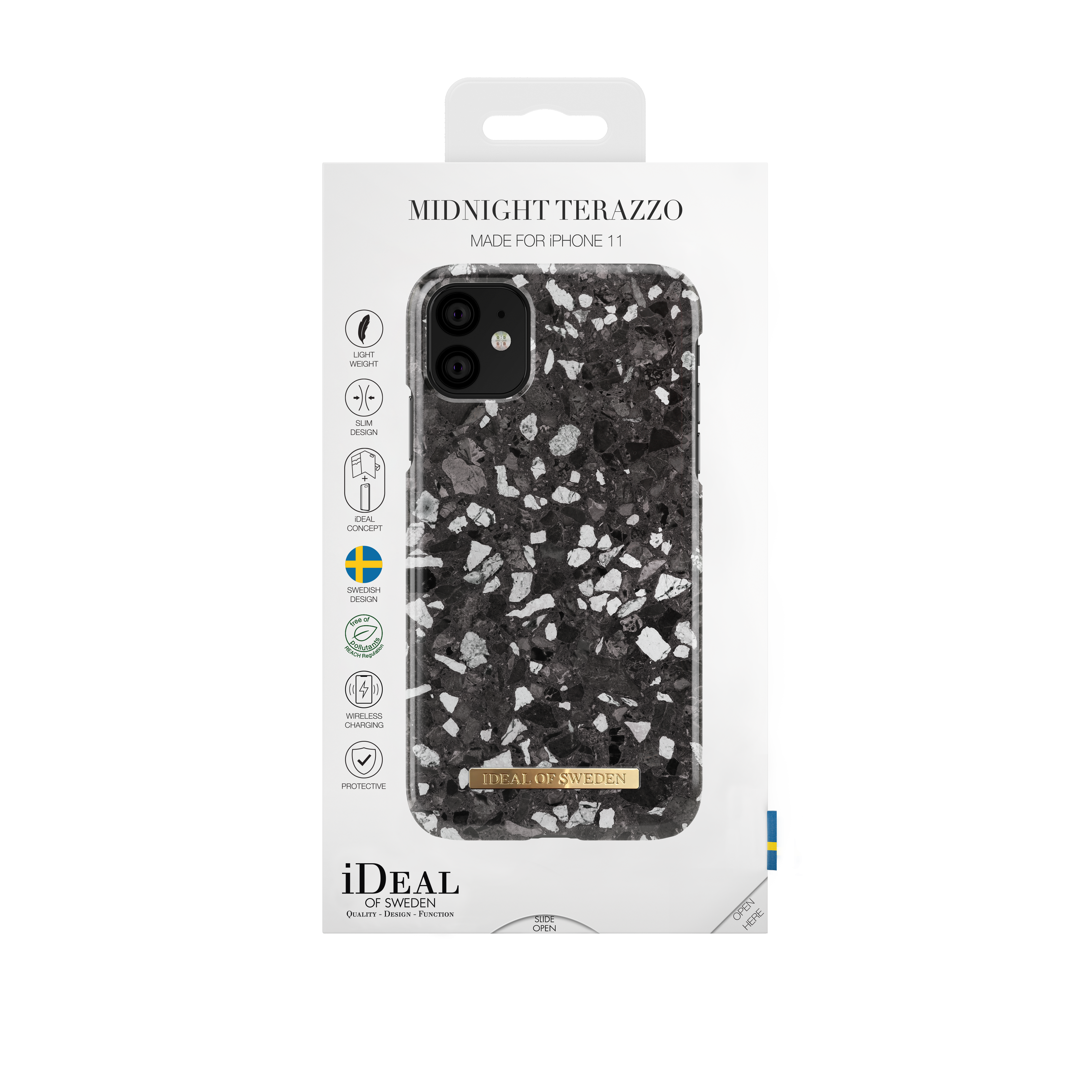 Coque Fashion Case iPhone 11 Midnight Terazzo