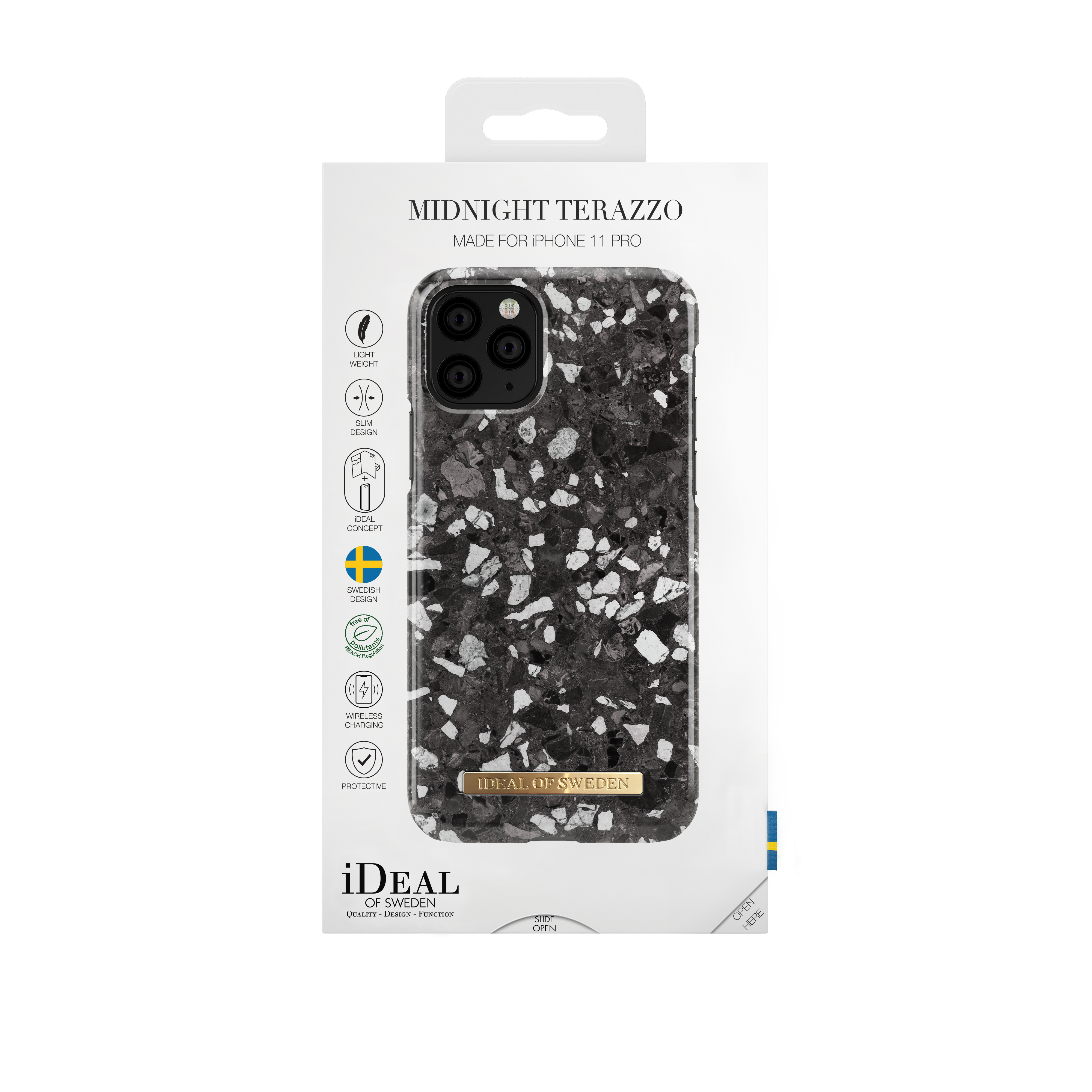 Coque Fashion Case iPhone 11 Pro Midnight Terazzo