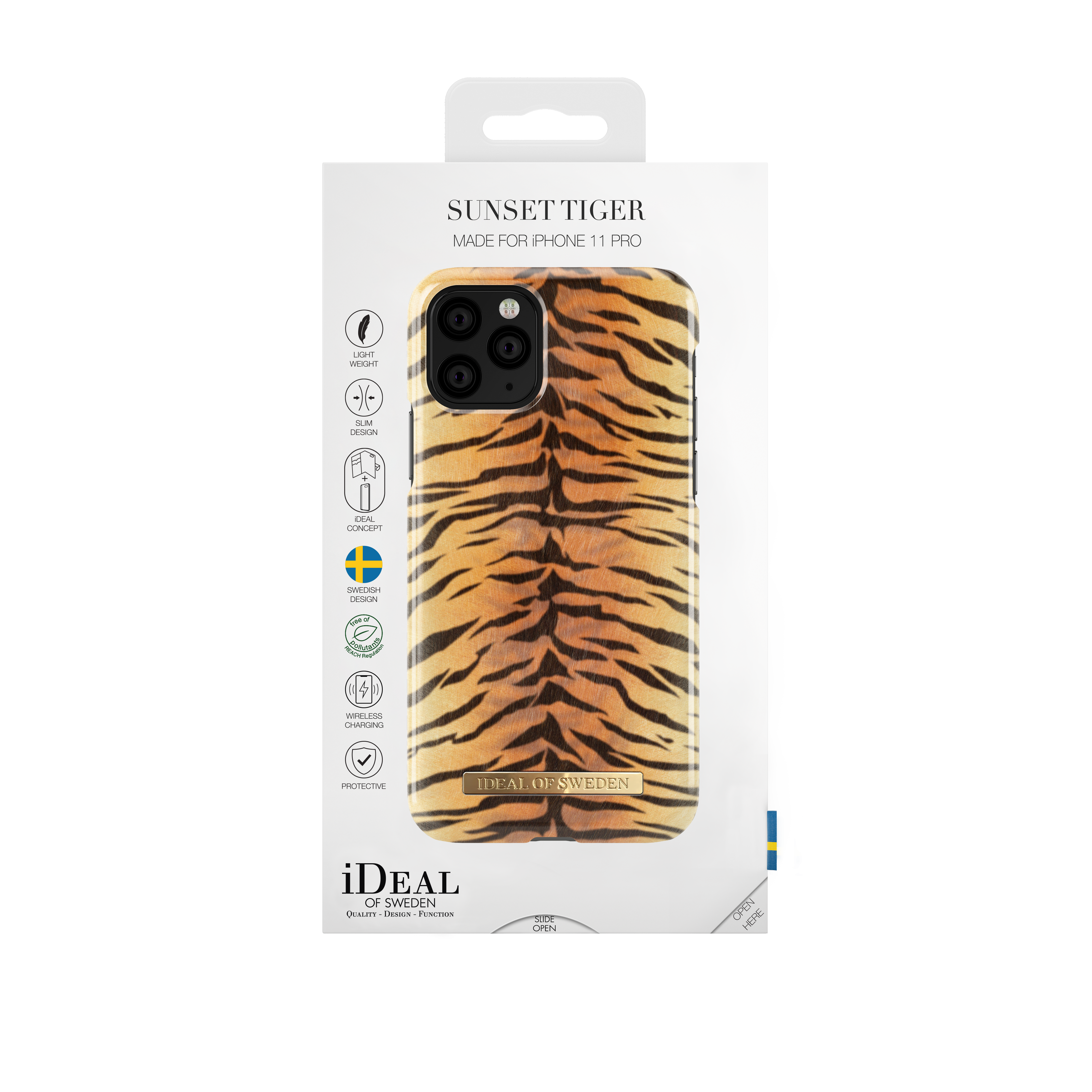 Coque Fashion Case iPhone 11 Pro Sunset Tiger