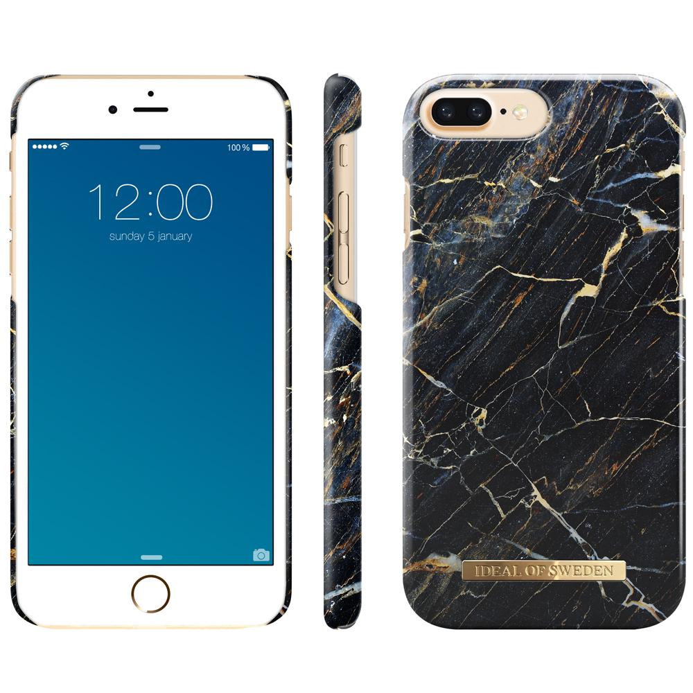 Coque Fashion Case iPhone 7 Plus/8 Plus Black Marble