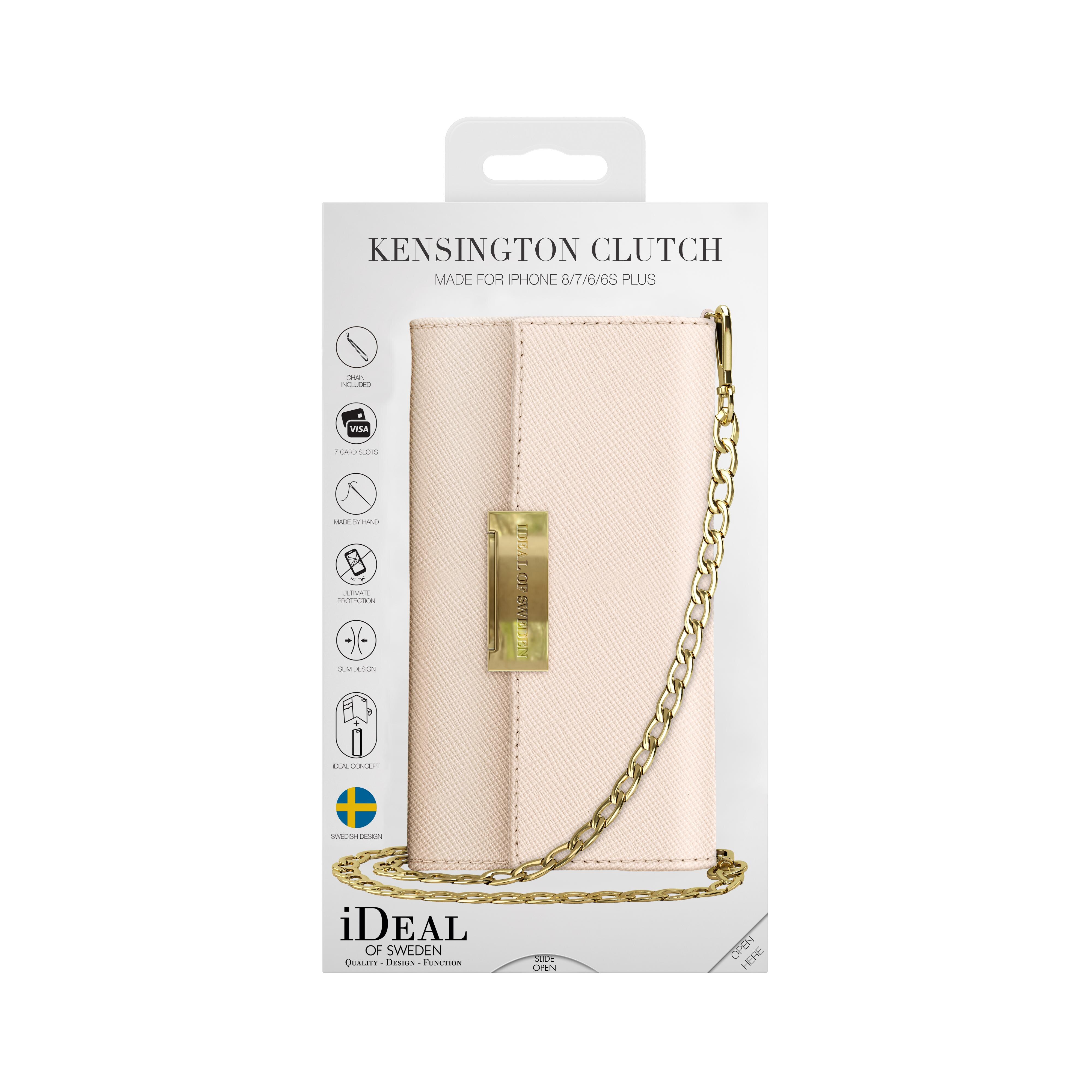 Kensington Clutch iPhone 7 Plus/8 Plus Beige