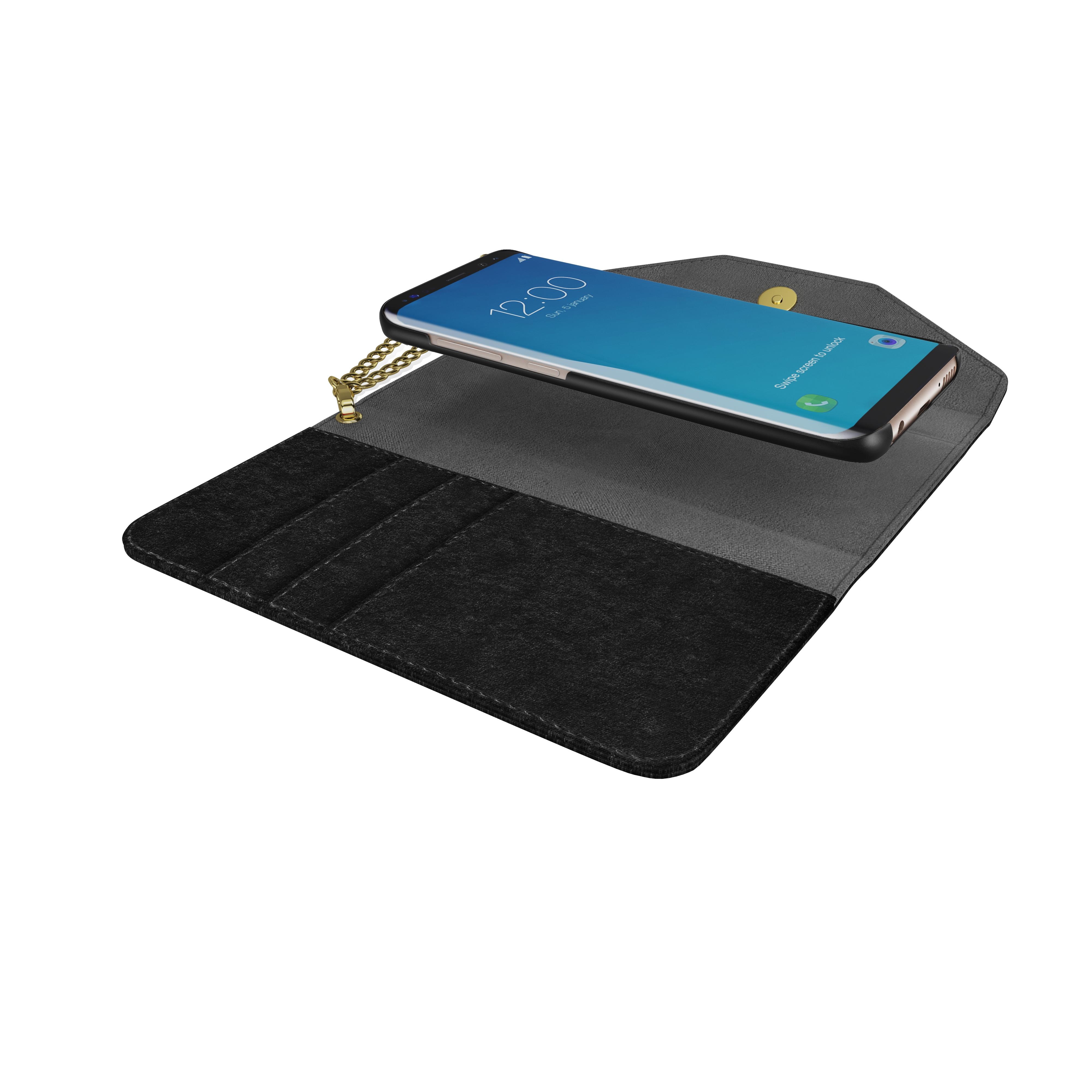 Mayfair Clutch Velvet Samsung Galaxy S9 Black