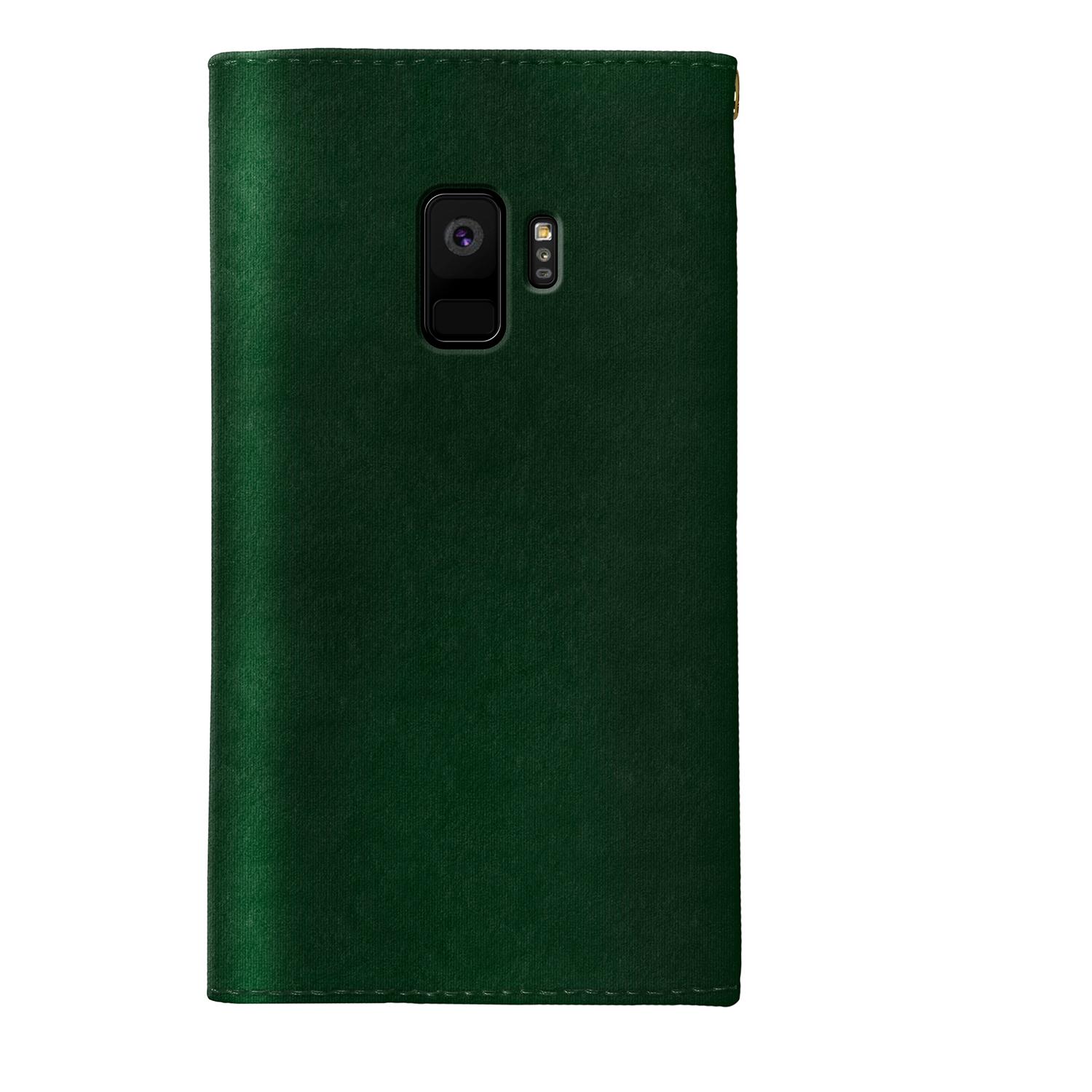 Mayfair Clutch Velvet Samsung Galaxy S9 Green
