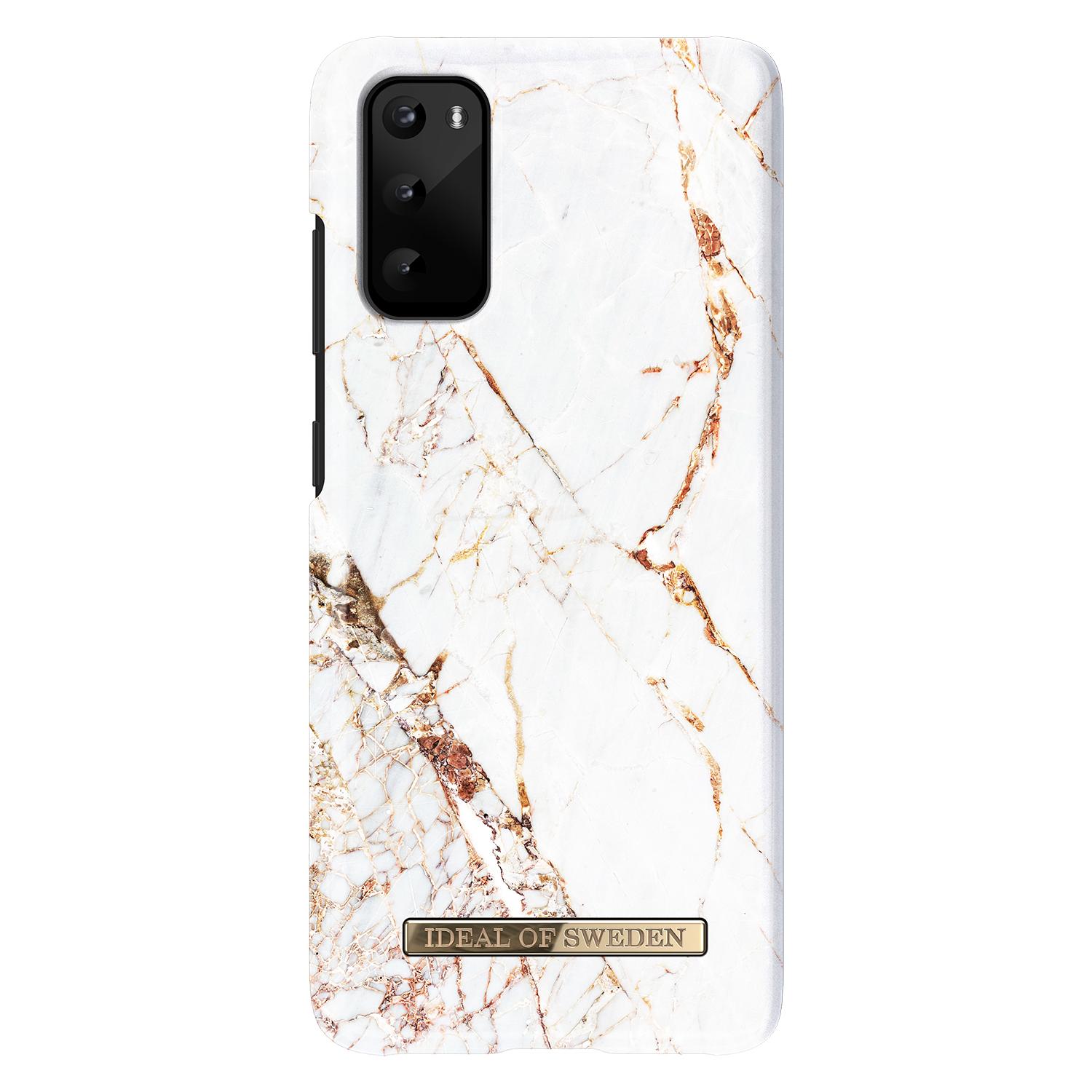 Coque Fashion Case Samsung Galaxy S20 Carrara Gold