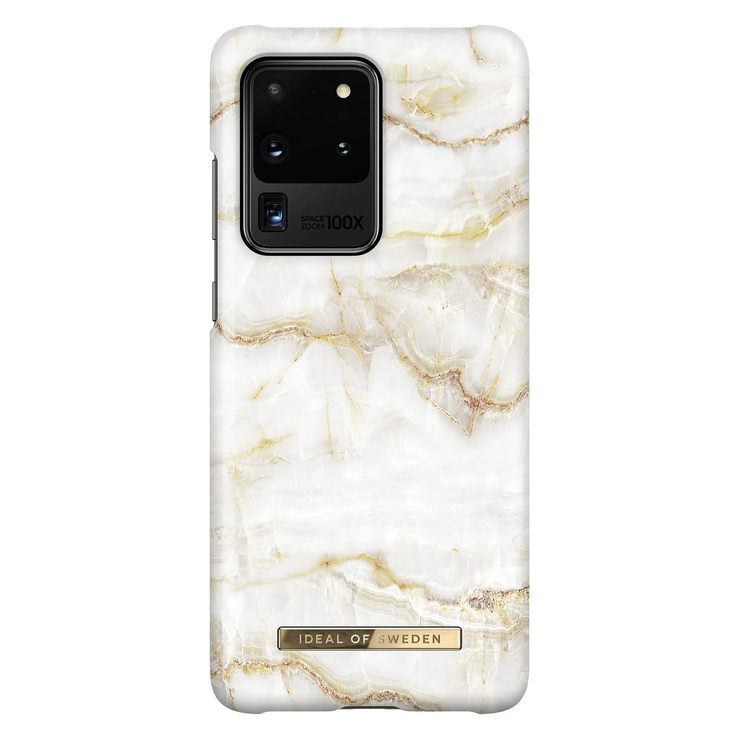Coque Fashion Case Samsung Galaxy S20 Ultra Golden Pearl Marble