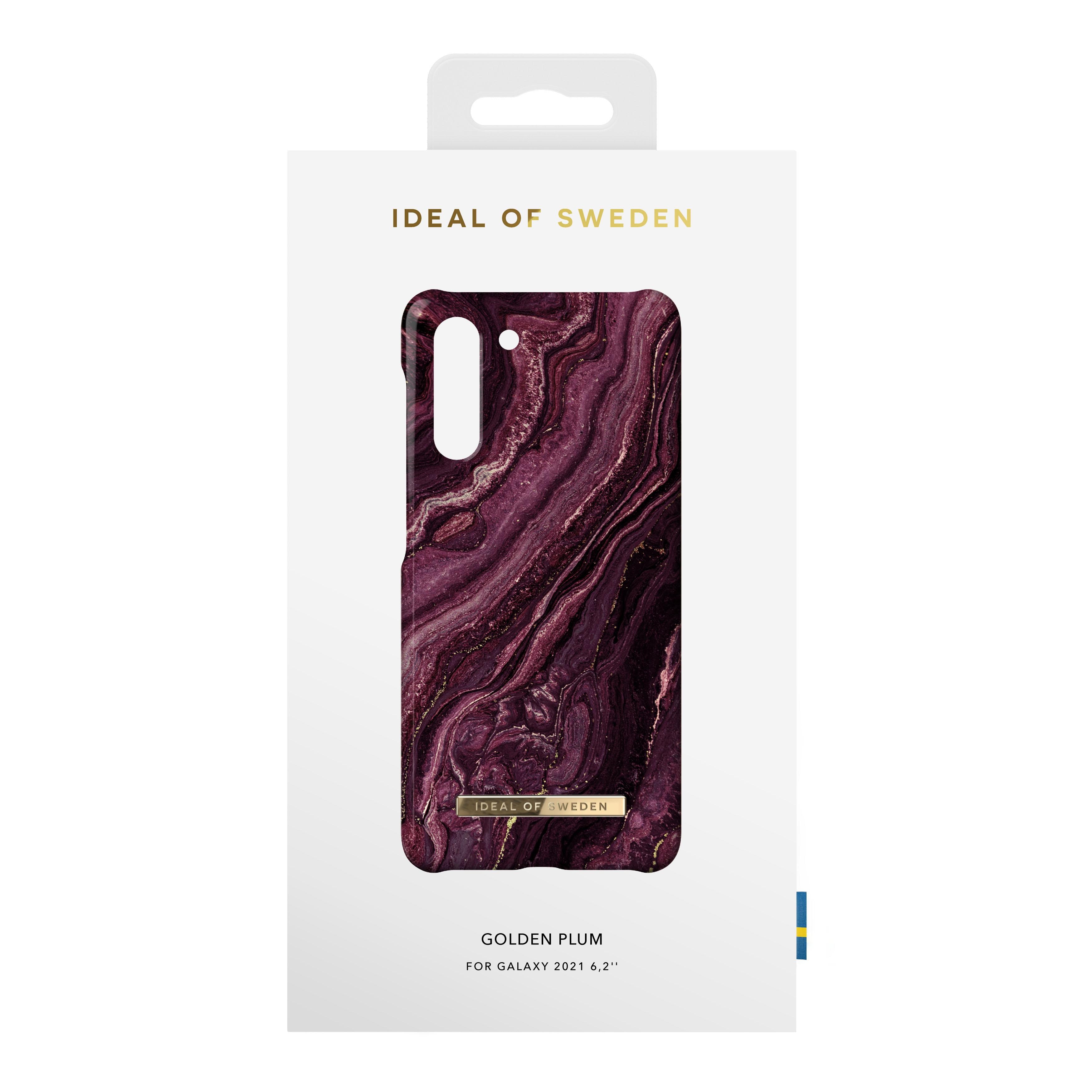 Coque Fashion Case Samsung Galaxy S21 Golden Plum