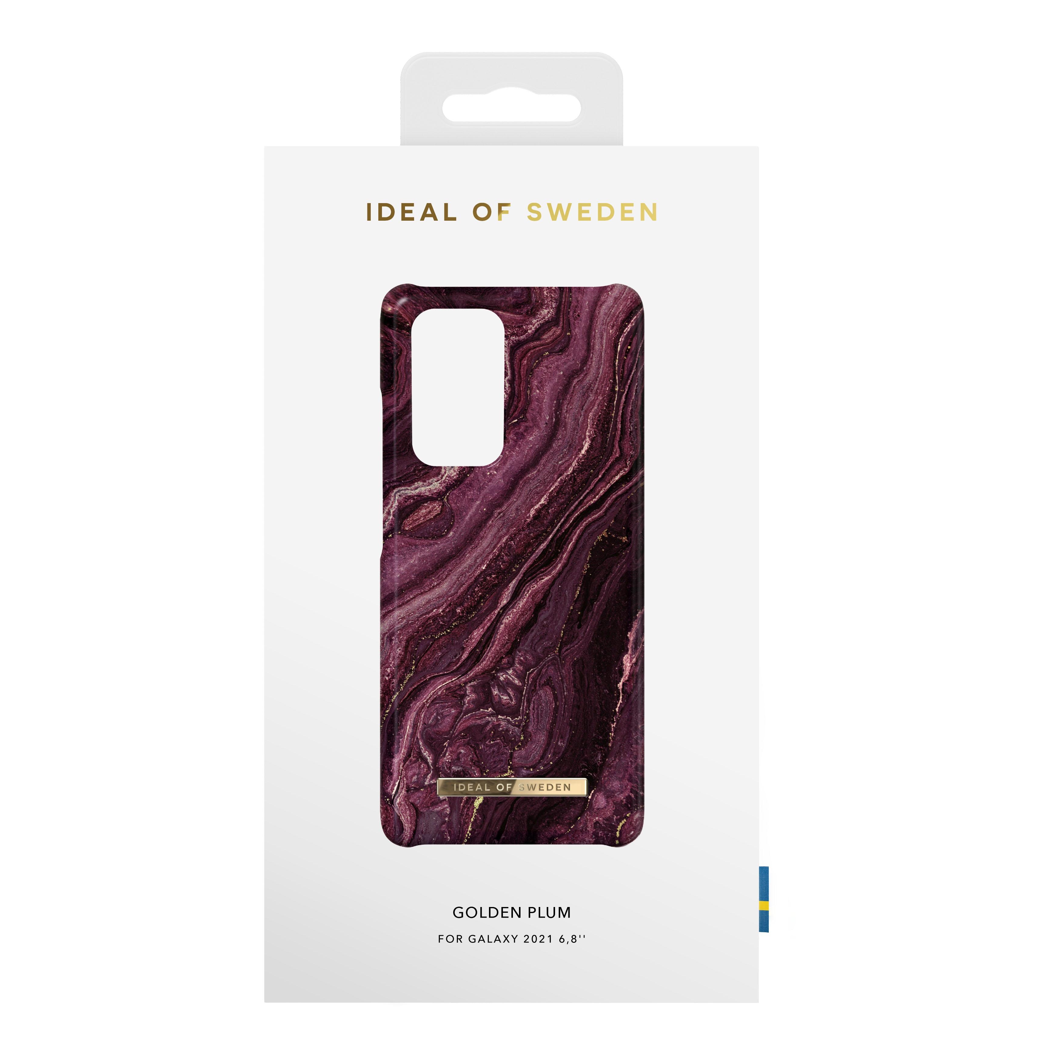 Coque Fashion Case Samsung Galaxy S21 Ultra Golden Plum