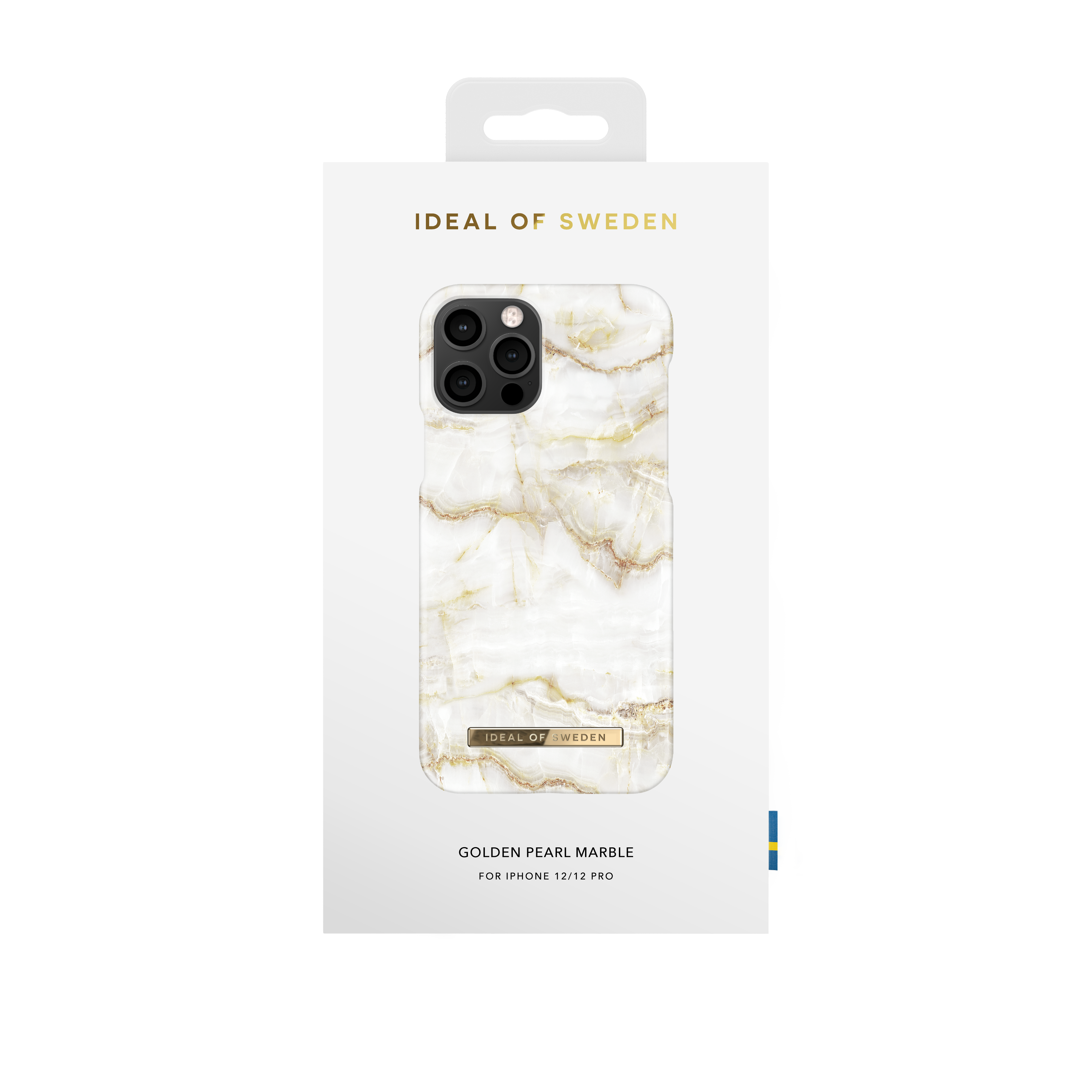 Coque Fashion Case iPhone 12/12 Pro Golden Pearl Marble