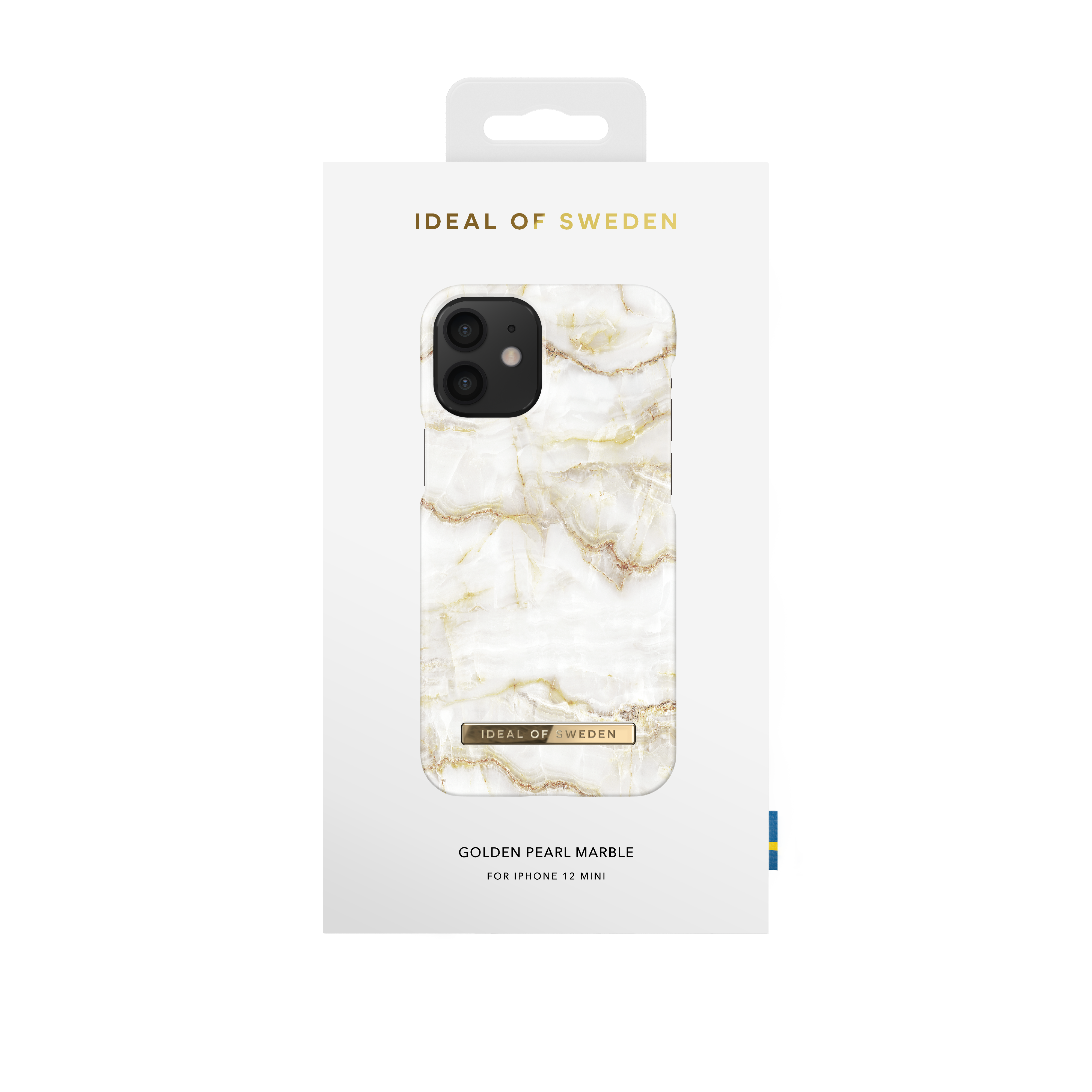 Coque Fashion Case iPhone 12 Mini Golden Pearl Marble