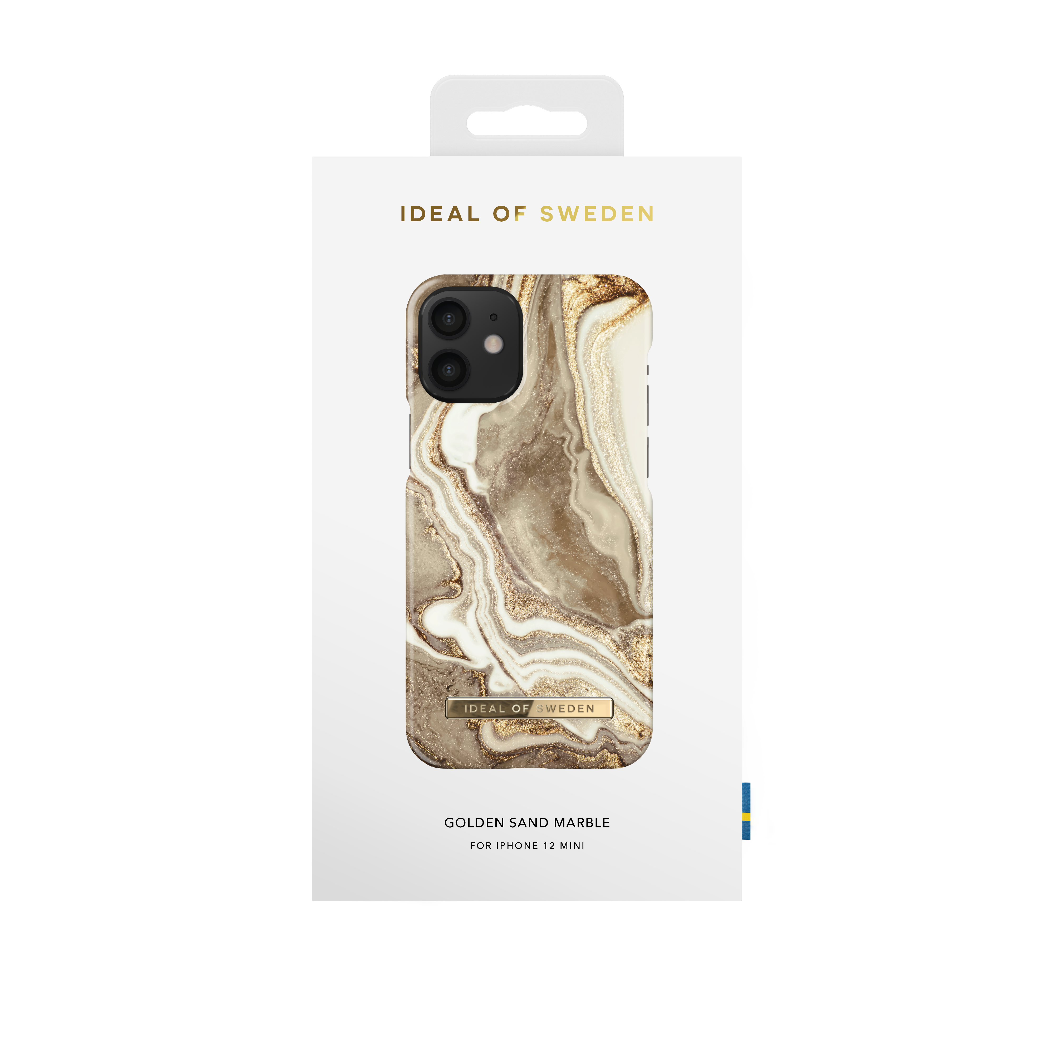 Coque Fashion Case iPhone 12 Mini Golden Sand Marble