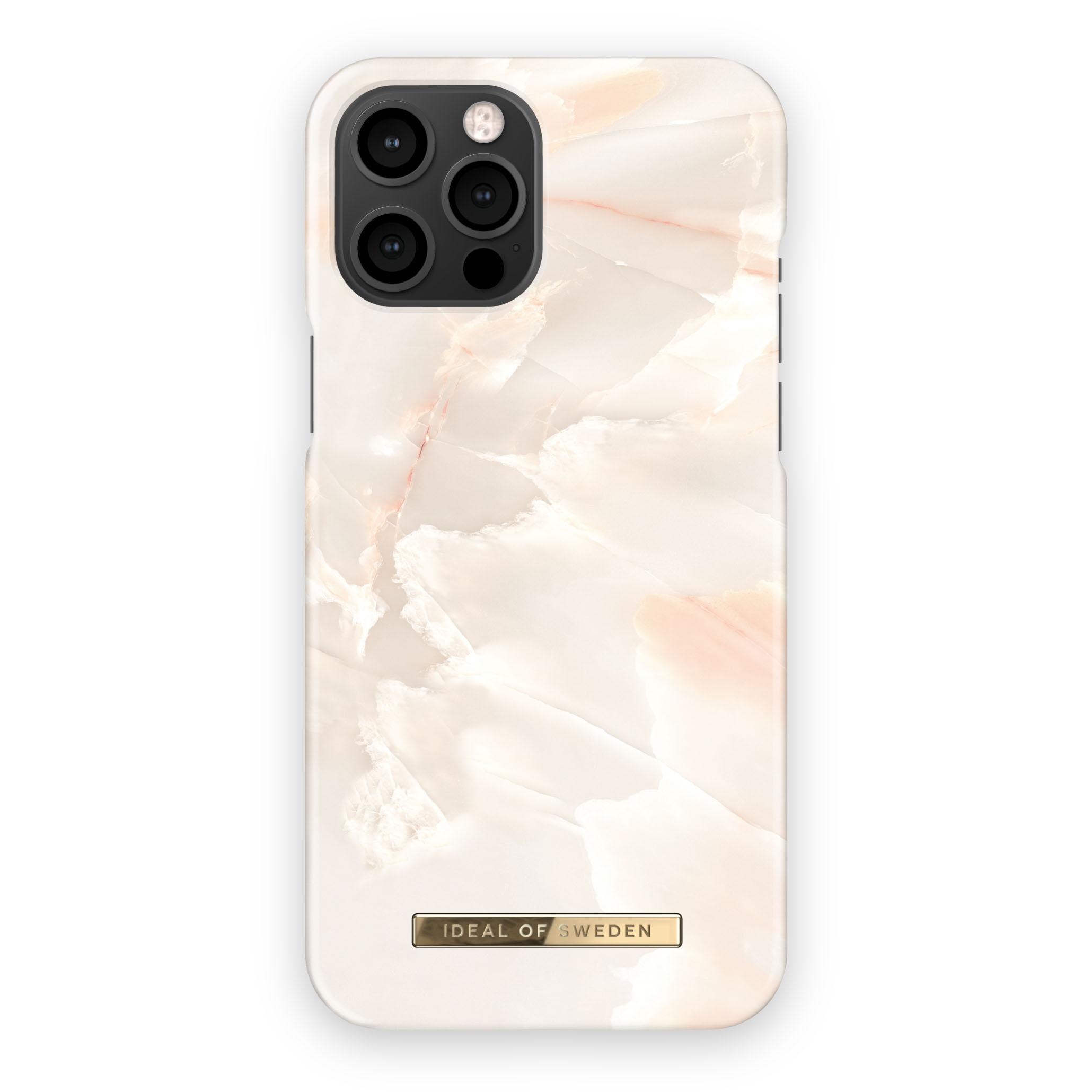 Coque Fashion Case iPhone 12 Pro Max Rose Pearl Marble