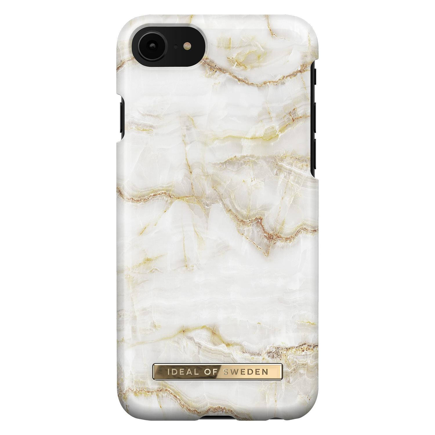 Coque Fashion Case iPhone 7/8/SE Golden Pearl Marble