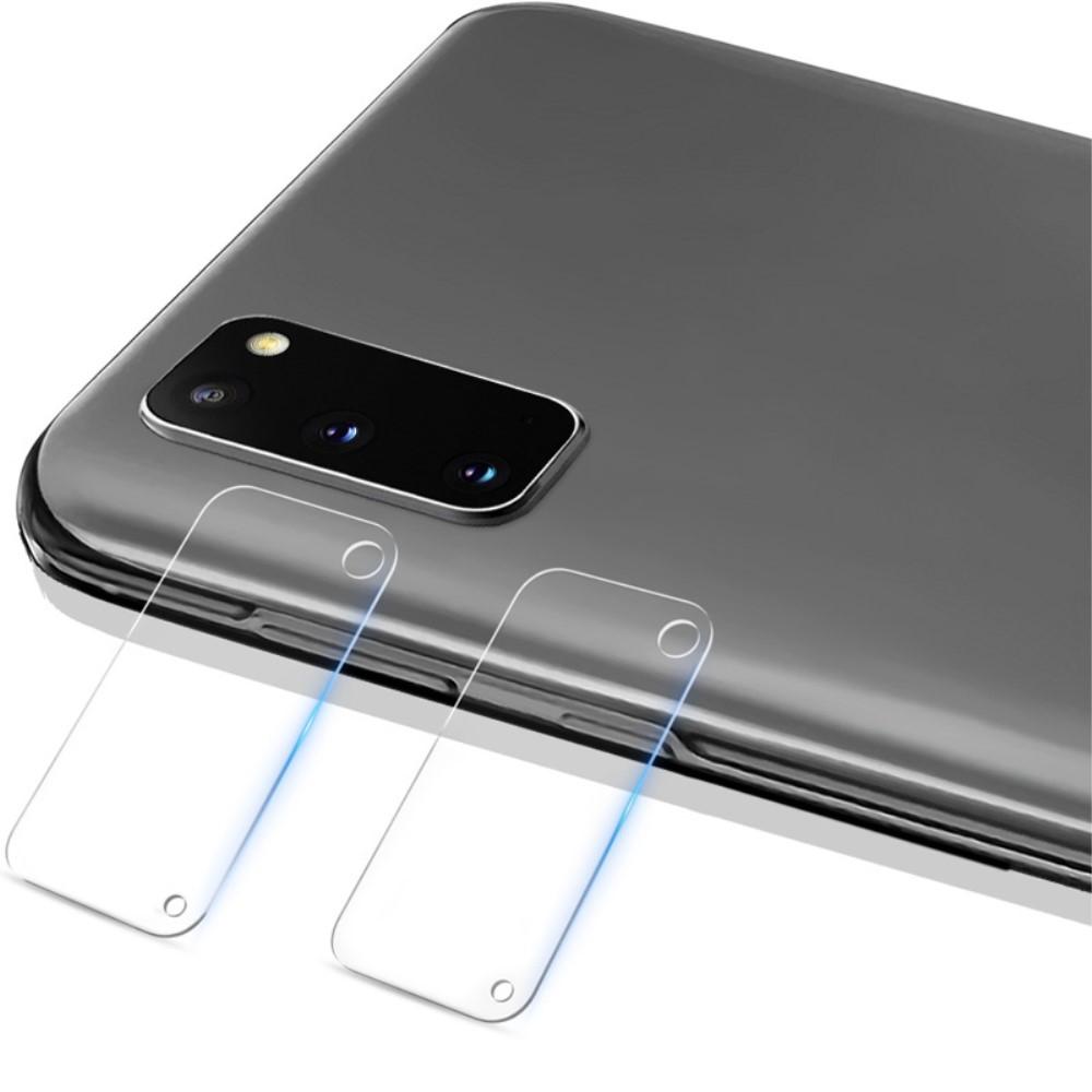 Protections pour lentille en verre trempé (2 pièces) Samsung Galaxy S20