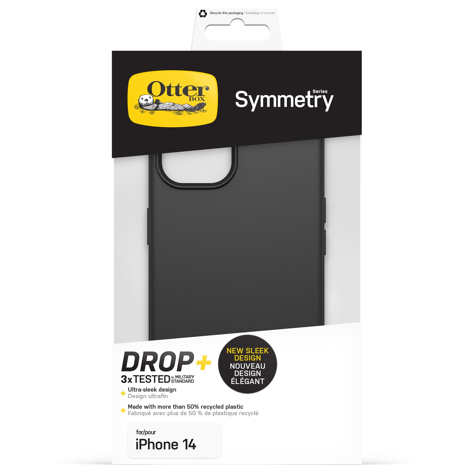 Coque Symmetry iPhone 15 Black