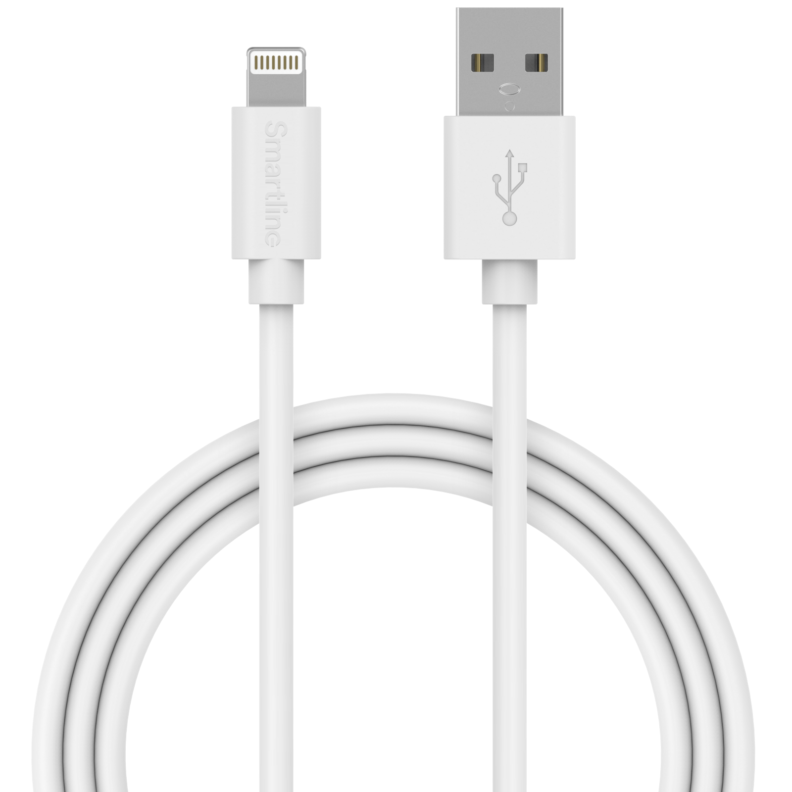 Câble USB-A vers Lightning 3 mètres Blanc