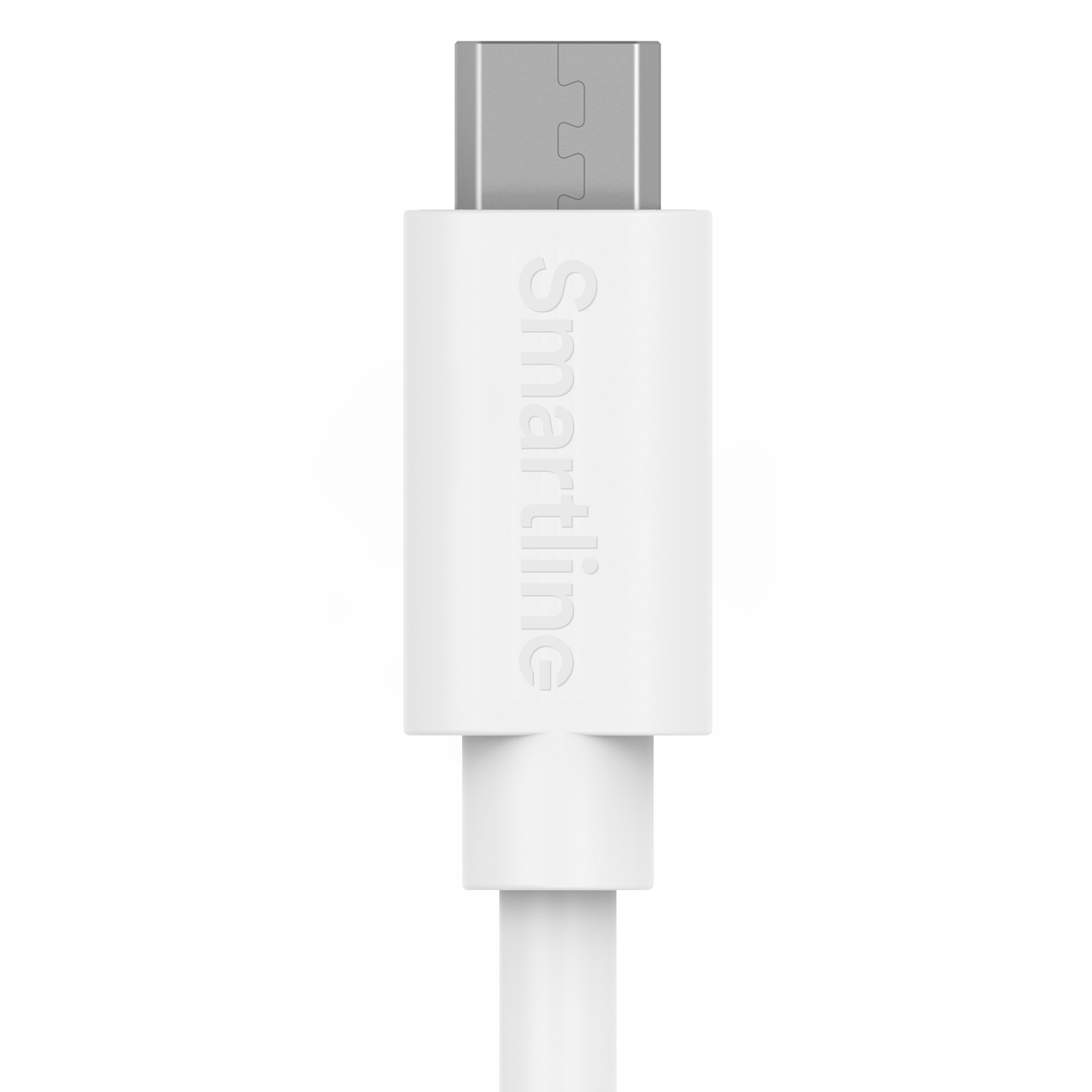 Câble USB-A vers MicroUSB 1 mètre Blanc