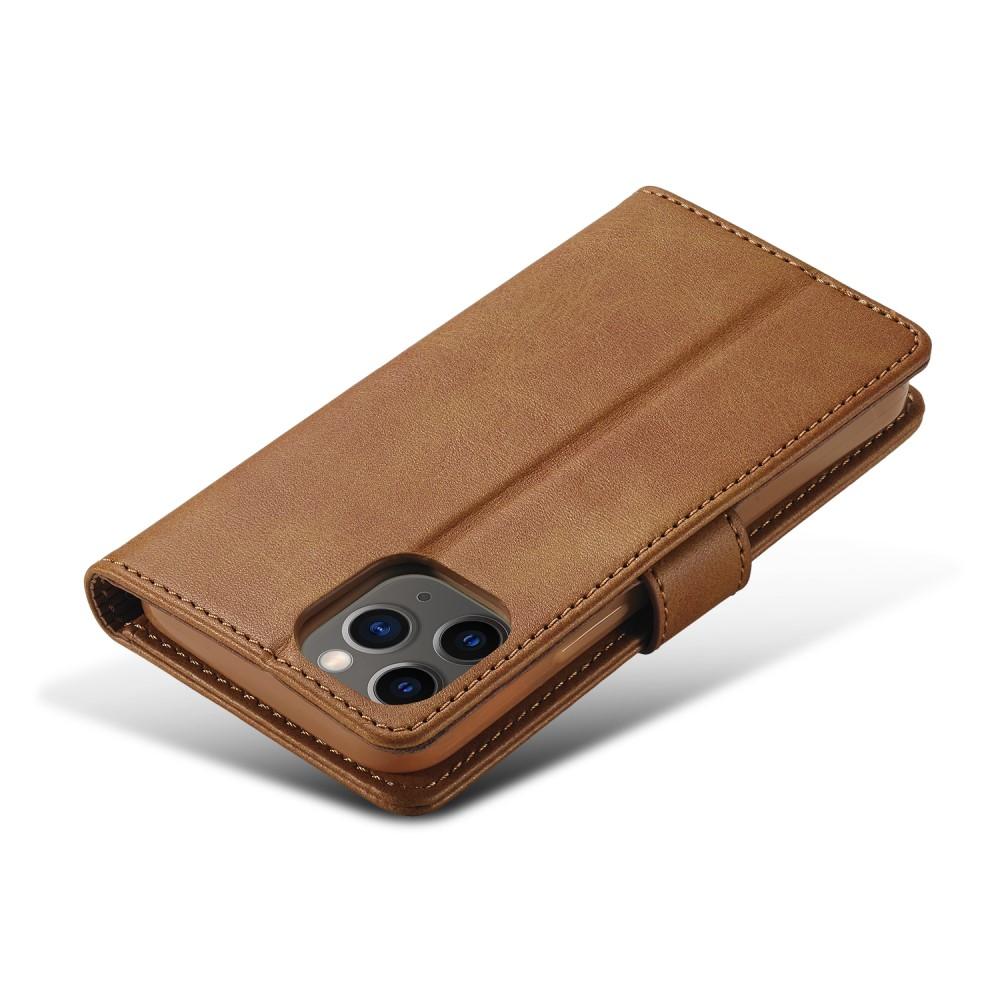 Étui portefeuille iPhone 12/12 Pro Marron